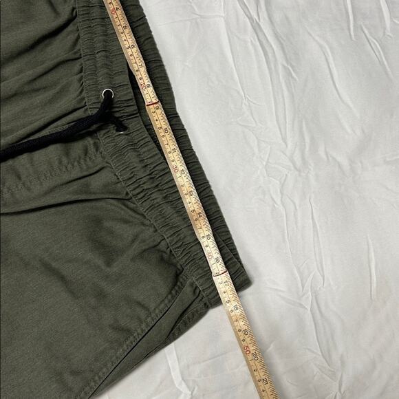 Silver Lake Twill Jogger Pants Men's Pull On Green Mid Rise Size X-Large Scoop - Picture 3 of 8